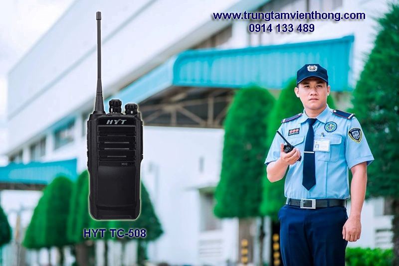 bộ đàm cho bảo vệ