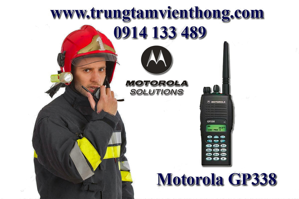 Motorola GP338 dùng trong cứu hỏa
