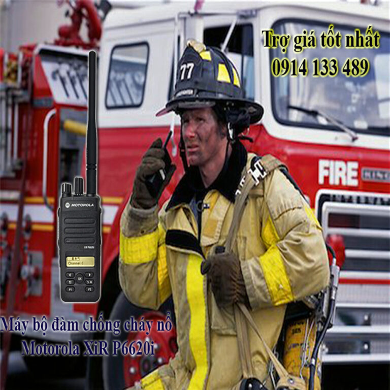Nhận định chống cháy nổ Motorola XiR P6620i