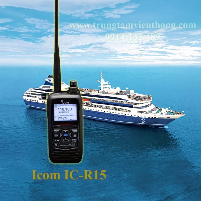 Ra mắt máy bộ đàm Icom IC-R15