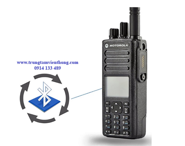 Máy bộ đàm Motorola XiR P8668i cập nhật phần mềm qua Bluetooth