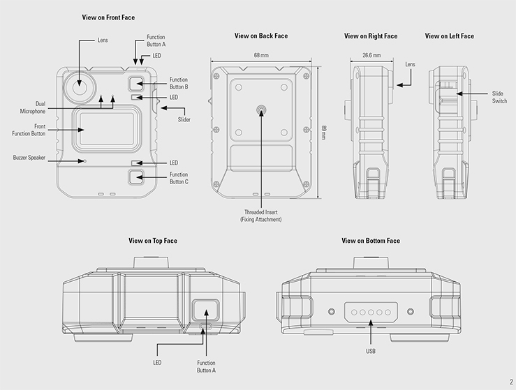 Hướng dẫn kỹ thuật sử dụng VB400 Body Worn Camera