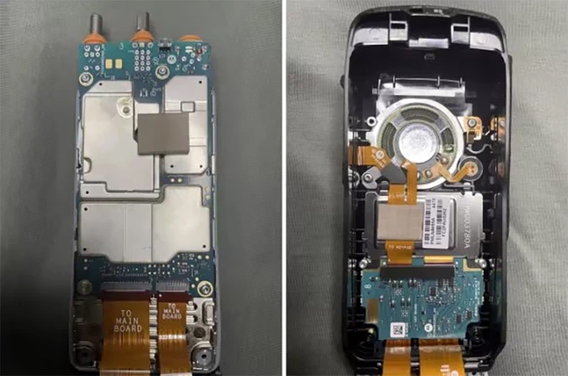 Motorola R5 thiết kế khoa học